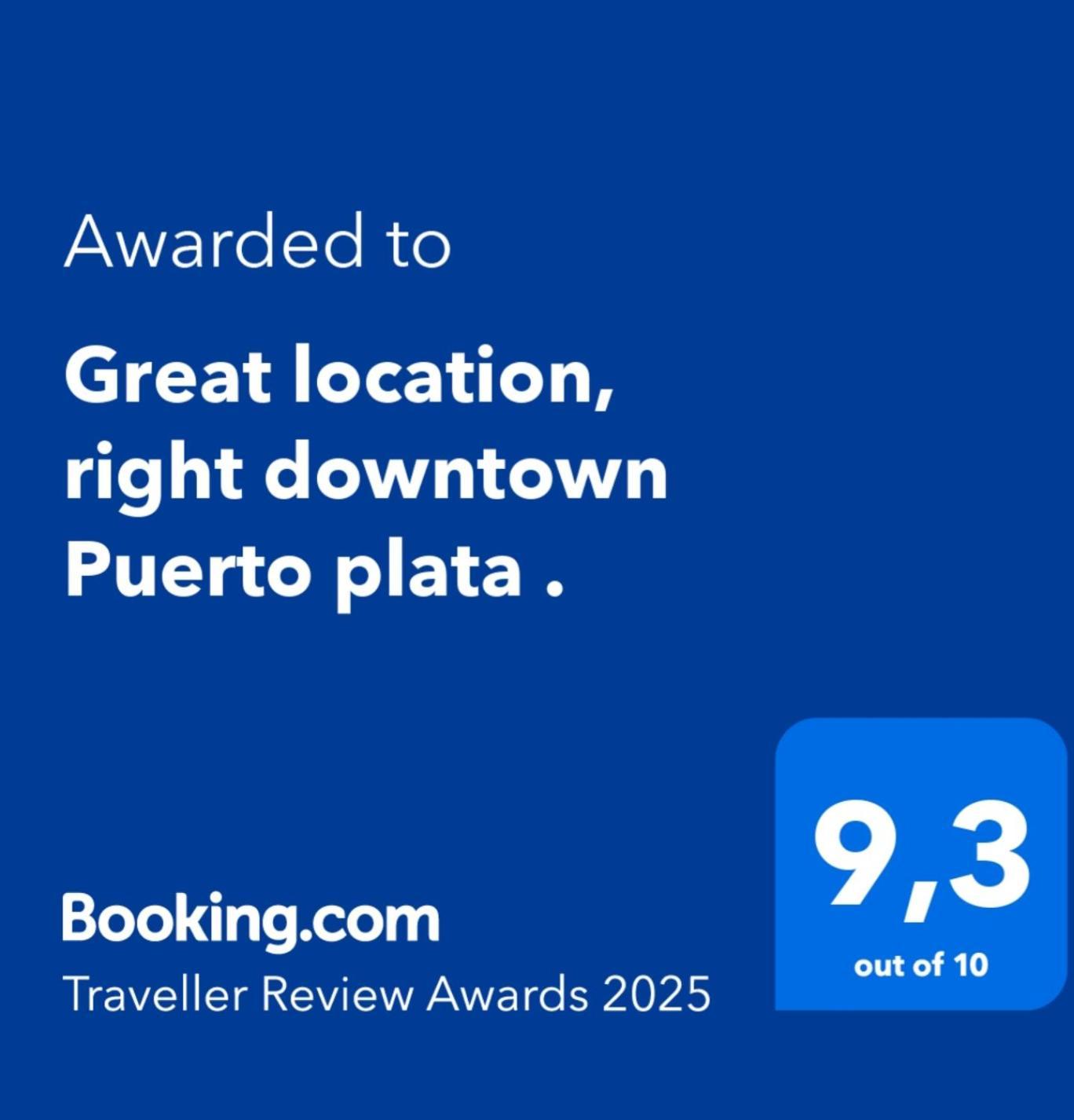 Great Location, Right Downtown Puerto Plata . Lägenhet Exteriör bild